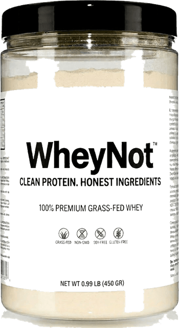 WheyNot protein bottle